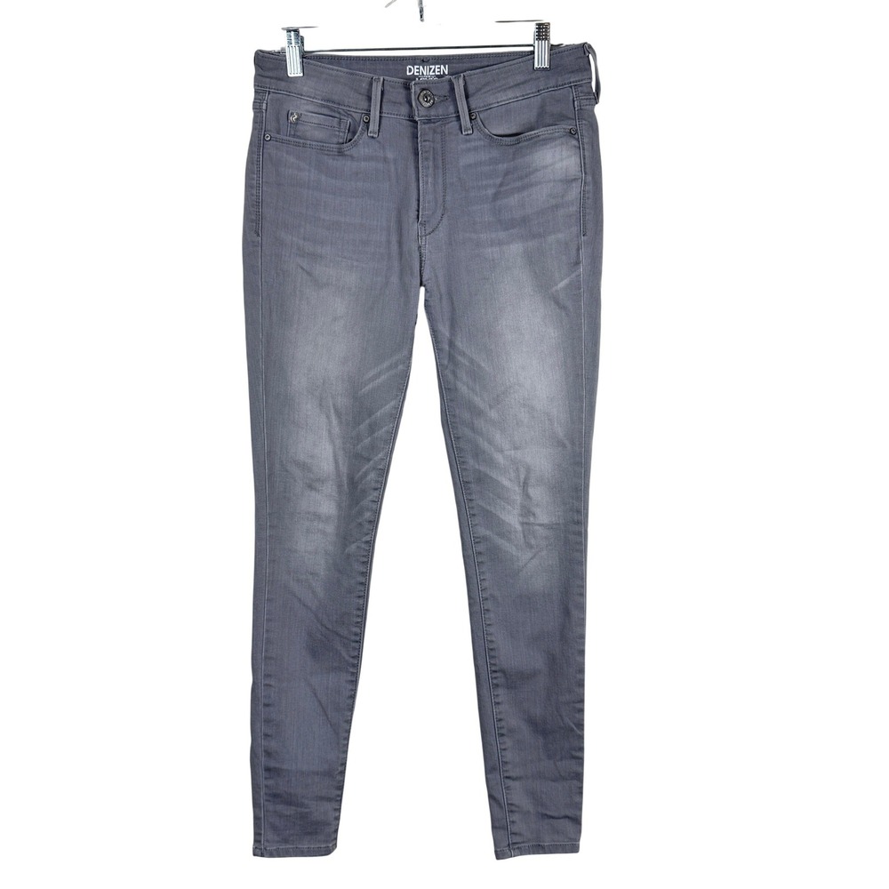Denizen from Levis Jeans Women 9 W29 Grey Skinny Stretch Casual Minimalist
